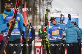 18.01.2019, Ruhpolding, Germany (GER): Quentin Fillon Maillet (FRA) -  IBU world cup biathlon, relay men, Ruhpolding (GER). www.nordicfocus.com. © Tumashov/NordicFocus. Every downloaded picture is fee-liable.