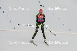 19.01.2019, Ruhpolding, Germany (GER): Denise Herrmann (GER) -  IBU world cup biathlon, relay women, Ruhpolding (GER). www.nordicfocus.com. © Tumashov/NordicFocus. Every downloaded picture is fee-liable.