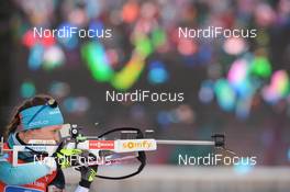 19.01.2019, Ruhpolding, Germany (GER): Anais Chevalier (FRA) -  IBU world cup biathlon, relay women, Ruhpolding (GER). www.nordicfocus.com. © Tumashov/NordicFocus. Every downloaded picture is fee-liable.