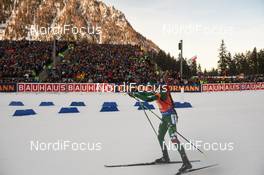 19.01.2019, Ruhpolding, Germany (GER): Nicole Gontier (ITA) -  IBU world cup biathlon, relay women, Ruhpolding (GER). www.nordicfocus.com. © Tumashov/NordicFocus. Every downloaded picture is fee-liable.