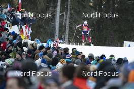 19.01.2019, Ruhpolding, Germany (GER): Ingrid Landmark Tandrevold (NOR) -  IBU world cup biathlon, relay women, Ruhpolding (GER). www.nordicfocus.com. © Manzoni/NordicFocus. Every downloaded picture is fee-liable.