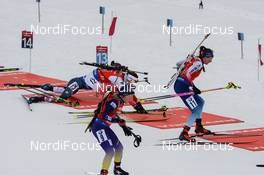 19.01.2019, Ruhpolding, Germany (GER): Aita Gasparin (SUI) -  IBU world cup biathlon, relay women, Ruhpolding (GER). www.nordicfocus.com. © Tumashov/NordicFocus. Every downloaded picture is fee-liable.