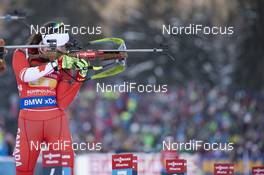 19.01.2019, Ruhpolding, Germany (GER): Megan Bankes (CAN) -  IBU world cup biathlon, relay women, Ruhpolding (GER). www.nordicfocus.com. © Manzoni/NordicFocus. Every downloaded picture is fee-liable.
