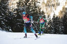19.01.2019, Ruhpolding, Germany (GER): Anais Bescond (FRA) -  IBU world cup biathlon, relay women, Ruhpolding (GER). www.nordicfocus.com. © Manzoni/NordicFocus. Every downloaded picture is fee-liable.