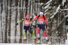 19.01.2019, Ruhpolding, Germany (GER): Julia Schwaiger (AUT) -  IBU world cup biathlon, relay women, Ruhpolding (GER). www.nordicfocus.com. © Tumashov/NordicFocus. Every downloaded picture is fee-liable.