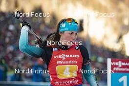 19.01.2019, Ruhpolding, Germany (GER): Justine Braisaz (FRA) -  IBU world cup biathlon, relay women, Ruhpolding (GER). www.nordicfocus.com. © Manzoni/NordicFocus. Every downloaded picture is fee-liable.