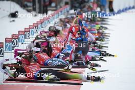19.01.2019, Ruhpolding, Germany (GER): Katharina Innerhofer (AUT) -  IBU world cup biathlon, relay women, Ruhpolding (GER). www.nordicfocus.com. © Manzoni/NordicFocus. Every downloaded picture is fee-liable.