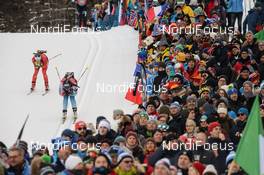 19.01.2019, Ruhpolding, Germany (GER): Lena Haecki (SUI) -  IBU world cup biathlon, relay women, Ruhpolding (GER). www.nordicfocus.com. © Tumashov/NordicFocus. Every downloaded picture is fee-liable.