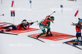 19.01.2019, Ruhpolding, Germany (GER): Dorothea Wierer (ITA) -  IBU world cup biathlon, relay women, Ruhpolding (GER). www.nordicfocus.com. © Tumashov/NordicFocus. Every downloaded picture is fee-liable.