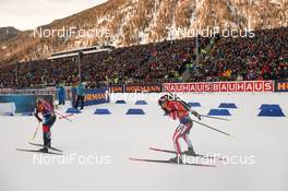 19.01.2019, Ruhpolding, Germany (GER): Christina Rieder (AUT) -  IBU world cup biathlon, relay women, Ruhpolding (GER). www.nordicfocus.com. © Tumashov/NordicFocus. Every downloaded picture is fee-liable.