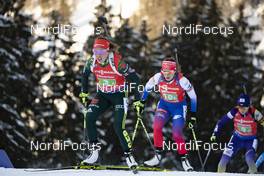 19.01.2019, Ruhpolding, Germany (GER): Laura Dahlmeier (GER) -  IBU world cup biathlon, relay women, Ruhpolding (GER). www.nordicfocus.com. © Manzoni/NordicFocus. Every downloaded picture is fee-liable.