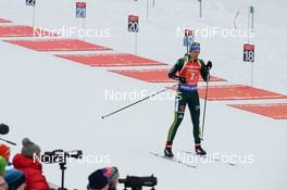 19.01.2019, Ruhpolding, Germany (GER): Vanessa Hinz (GER) -  IBU world cup biathlon, relay women, Ruhpolding (GER). www.nordicfocus.com. © Tumashov/NordicFocus. Every downloaded picture is fee-liable.