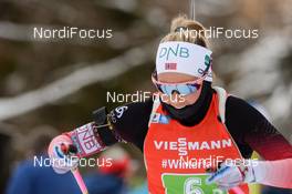 19.01.2019, Ruhpolding, Germany (GER): Ingrid Landmark Tandrevold (NOR) -  IBU world cup biathlon, relay women, Ruhpolding (GER). www.nordicfocus.com. © Tumashov/NordicFocus. Every downloaded picture is fee-liable.