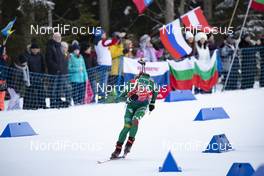 19.01.2019, Ruhpolding, Germany (GER): Dorothea Wierer (ITA) -  IBU world cup biathlon, relay women, Ruhpolding (GER). www.nordicfocus.com. © Manzoni/NordicFocus. Every downloaded picture is fee-liable.