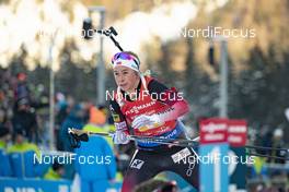 19.01.2019, Ruhpolding, Germany (GER): Tiril Eckhoff (NOR) -  IBU world cup biathlon, relay women, Ruhpolding (GER). www.nordicfocus.com. © Manzoni/NordicFocus. Every downloaded picture is fee-liable.