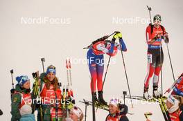 19.01.2019, Ruhpolding, Germany (GER): Lisa Theresa Hauser (AUT) -  IBU world cup biathlon, relay women, Ruhpolding (GER). www.nordicfocus.com. © Tumashov/NordicFocus. Every downloaded picture is fee-liable.