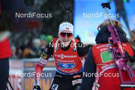19.01.2019, Ruhpolding, Germany (GER): Marte Olsbu Roeiseland (NOR) -  IBU world cup biathlon, relay women, Ruhpolding (GER). www.nordicfocus.com. © Manzoni/NordicFocus. Every downloaded picture is fee-liable.