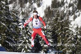 17.01.2019, Ruhpolding, Germany (GER): Jules Burnotte (CAN) -  IBU world cup biathlon, sprint men, Ruhpolding (GER). www.nordicfocus.com. © Manzoni/NordicFocus. Every downloaded picture is fee-liable.