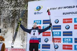 17.01.2019, Ruhpolding, Germany (GER): Tarjei Boe (NOR) -  IBU world cup biathlon, sprint men, Ruhpolding (GER). www.nordicfocus.com. © Manzoni/NordicFocus. Every downloaded picture is fee-liable.