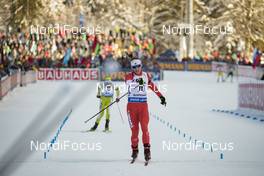 17.01.2019, Ruhpolding, Germany (GER): Scott Gow (CAN) -  IBU world cup biathlon, sprint men, Ruhpolding (GER). www.nordicfocus.com. © Manzoni/NordicFocus. Every downloaded picture is fee-liable.