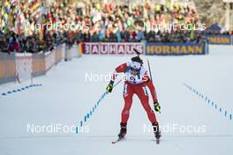 17.01.2019, Ruhpolding, Germany (GER): Christian Gow (CAN) -  IBU world cup biathlon, sprint men, Ruhpolding (GER). www.nordicfocus.com. © Manzoni/NordicFocus. Every downloaded picture is fee-liable.