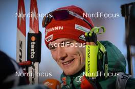 17.01.2019, Ruhpolding, Germany (GER): Benedikt Doll (GER) -  IBU world cup biathlon, sprint men, Ruhpolding (GER). www.nordicfocus.com. © Tumashov/NordicFocus. Every downloaded picture is fee-liable.