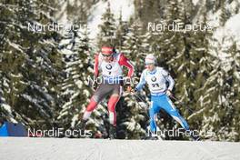 17.01.2019, Ruhpolding, Germany (GER): Simon Eder (AUT) -  IBU world cup biathlon, sprint men, Ruhpolding (GER). www.nordicfocus.com. © Manzoni/NordicFocus. Every downloaded picture is fee-liable.