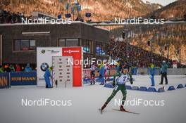 17.01.2019, Ruhpolding, Germany (GER): Dominik Windisch (ITA) -  IBU world cup biathlon, sprint men, Ruhpolding (GER). www.nordicfocus.com. © Tumashov/NordicFocus. Every downloaded picture is fee-liable.