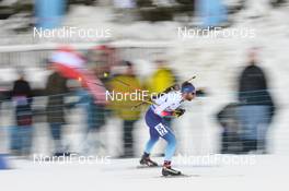 17.01.2019, Ruhpolding, Germany (GER): Serafin Wiestner (SUI) -  IBU world cup biathlon, sprint men, Ruhpolding (GER). www.nordicfocus.com. © Tumashov/NordicFocus. Every downloaded picture is fee-liable.