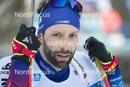 17.01.2019, Ruhpolding, Germany (GER): Serafin Wiestner (SUI) -  IBU world cup biathlon, sprint men, Ruhpolding (GER). www.nordicfocus.com. © Manzoni/NordicFocus. Every downloaded picture is fee-liable.