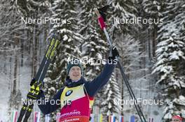 17.01.2019, Ruhpolding, Germany (GER): Johannes Thingnes Boe (NOR) -  IBU world cup biathlon, sprint men, Ruhpolding (GER). www.nordicfocus.com. © Manzoni/NordicFocus. Every downloaded picture is fee-liable.