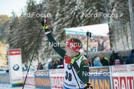 17.01.2019, Ruhpolding, Germany (GER): Benedikt Doll (GER) -  IBU world cup biathlon, sprint men, Ruhpolding (GER). www.nordicfocus.com. © Manzoni/NordicFocus. Every downloaded picture is fee-liable.