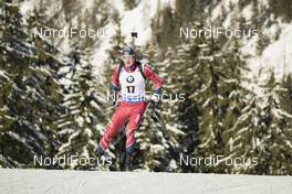 17.01.2019, Ruhpolding, Germany (GER): Andrejs Rastorgujevs (LAT) -  IBU world cup biathlon, sprint men, Ruhpolding (GER). www.nordicfocus.com. © Manzoni/NordicFocus. Every downloaded picture is fee-liable.
