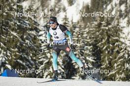 17.01.2019, Ruhpolding, Germany (GER): Simon Desthieux (FRA) -  IBU world cup biathlon, sprint men, Ruhpolding (GER). www.nordicfocus.com. © Manzoni/NordicFocus. Every downloaded picture is fee-liable.