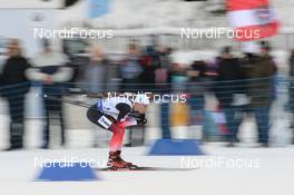 17.01.2019, Ruhpolding, Germany (GER): Henrik L'abee-Lund (NOR) -  IBU world cup biathlon, sprint men, Ruhpolding (GER). www.nordicfocus.com. © Tumashov/NordicFocus. Every downloaded picture is fee-liable.