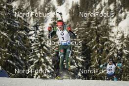 17.01.2019, Ruhpolding, Germany (GER): Philipp Horn (GER) -  IBU world cup biathlon, sprint men, Ruhpolding (GER). www.nordicfocus.com. © Manzoni/NordicFocus. Every downloaded picture is fee-liable.