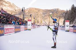 17.01.2019, Ruhpolding, Germany (GER): Michael Roesch (BEL) -  IBU world cup biathlon, sprint men, Ruhpolding (GER). www.nordicfocus.com. © Manzoni/NordicFocus. Every downloaded picture is fee-liable.