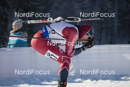 17.01.2019, Ruhpolding, Germany (GER): Andrejs Rastorgujevs (LAT) -  IBU world cup biathlon, sprint men, Ruhpolding (GER). www.nordicfocus.com. © Manzoni/NordicFocus. Every downloaded picture is fee-liable.