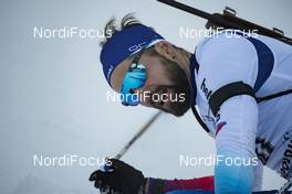 17.01.2019, Ruhpolding, Germany (GER): Benjamin Weger (SUI) -  IBU world cup biathlon, sprint men, Ruhpolding (GER). www.nordicfocus.com. © Manzoni/NordicFocus. Every downloaded picture is fee-liable.