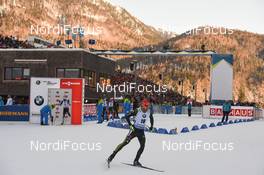 17.01.2019, Ruhpolding, Germany (GER): Arnd Peiffer (GER) -  IBU world cup biathlon, sprint men, Ruhpolding (GER). www.nordicfocus.com. © Tumashov/NordicFocus. Every downloaded picture is fee-liable.