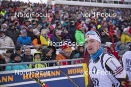 17.01.2019, Ruhpolding, Germany (GER): Florent Claude (BEL) -  IBU world cup biathlon, sprint men, Ruhpolding (GER). www.nordicfocus.com. © Manzoni/NordicFocus. Every downloaded picture is fee-liable.