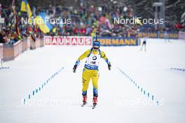 17.01.2019, Ruhpolding, Germany (GER): Mona Brorsson (SWE) -  IBU world cup biathlon, sprint women, Ruhpolding (GER). www.nordicfocus.com. © Manzoni/NordicFocus. Every downloaded picture is fee-liable.