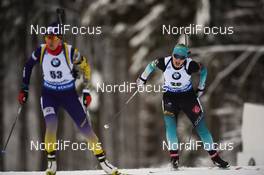 17.01.2019, Ruhpolding, Germany (GER): Anais Bescond (FRA) -  IBU world cup biathlon, sprint women, Ruhpolding (GER). www.nordicfocus.com. ©Tumashov/NordicFocus. Every downloaded picture is fee-liable.