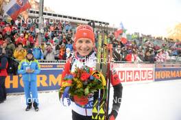 17.01.2019, Ruhpolding, Germany (GER): Anastasiya Kuzmina (SVK) -  IBU world cup biathlon, sprint women, Ruhpolding (GER). www.nordicfocus.com. ©Tumashov/NordicFocus. Every downloaded picture is fee-liable.