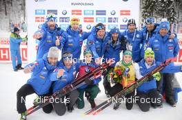 17.01.2019, Ruhpolding, Germany (GER): Dorothea Wierer (ITA), Lisa Vittozzi (ITA) -  IBU world cup biathlon, sprint women, Ruhpolding (GER). www.nordicfocus.com. ©Tumashov/NordicFocus. Every downloaded picture is fee-liable.