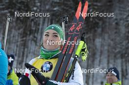 17.01.2019, Ruhpolding, Germany (GER): Dorothea Wierer (ITA) -  IBU world cup biathlon, sprint women, Ruhpolding (GER). www.nordicfocus.com. © Manzoni/NordicFocus. Every downloaded picture is fee-liable.