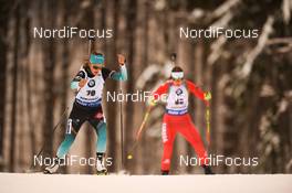 17.01.2019, Ruhpolding, Germany (GER): Celia Aymonier (FRA) -  IBU world cup biathlon, sprint women, Ruhpolding (GER). www.nordicfocus.com. ©Tumashov/NordicFocus. Every downloaded picture is fee-liable.