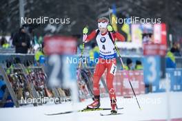 17.01.2019, Ruhpolding, Germany (GER): Emma Lunder (CAN) -  IBU world cup biathlon, sprint women, Ruhpolding (GER). www.nordicfocus.com. © Manzoni/NordicFocus. Every downloaded picture is fee-liable.