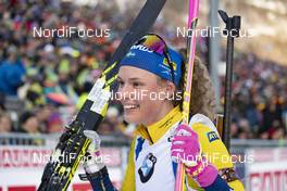 17.01.2019, Ruhpolding, Germany (GER): Hanna Oeberg (SWE) -  IBU world cup biathlon, sprint women, Ruhpolding (GER). www.nordicfocus.com. © Manzoni/NordicFocus. Every downloaded picture is fee-liable.