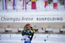 17.01.2019, Ruhpolding, Germany (GER): Denise Herrmann (GER) -  IBU world cup biathlon, sprint women, Ruhpolding (GER). www.nordicfocus.com. © Manzoni/NordicFocus. Every downloaded picture is fee-liable.